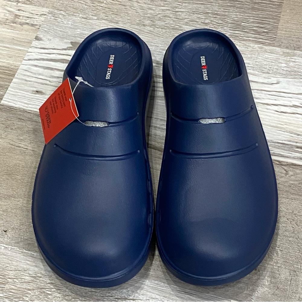 Deer Stags Winston Navy-Ieva Clogs - Picture 2 of 9
